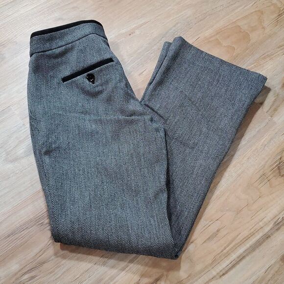 🔺️Express Black & White Columnist Pants Size 0/24 - Picture 2 of 10